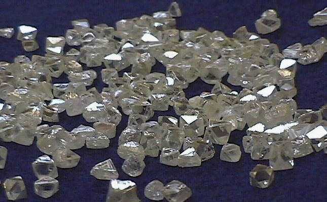 Rough Polished Diamonds