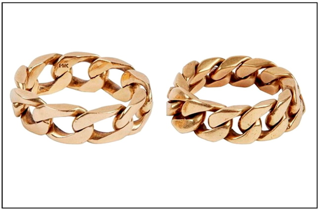 Chance to Buy Bogart a b b nd Bacall s Wedding Rings