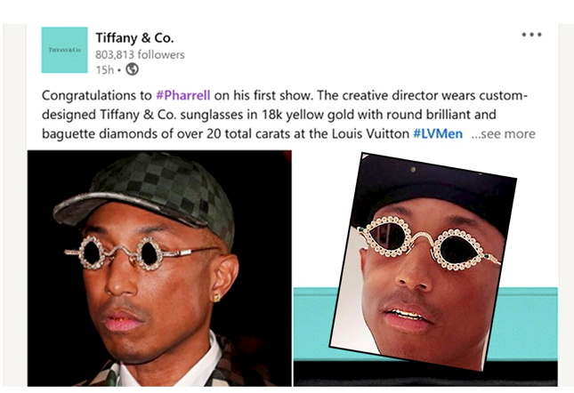 Louis Vuitton x Pharrell Williams Purple Millionaire Sunglasses w