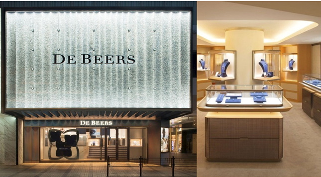 De Beers Diamond Jewellers Opens Third Store in Hong Kong