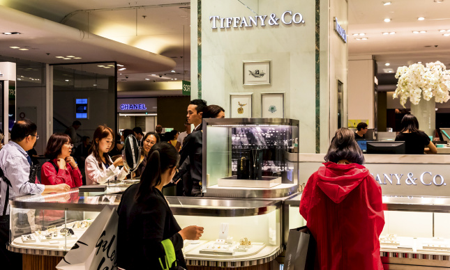 places like tiffany and co