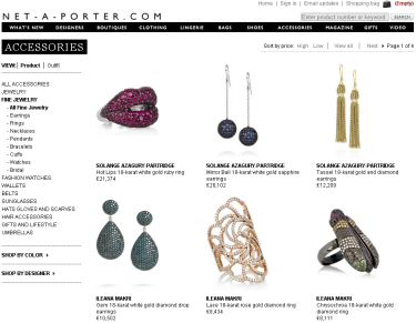 Richemont jewelry Clearance